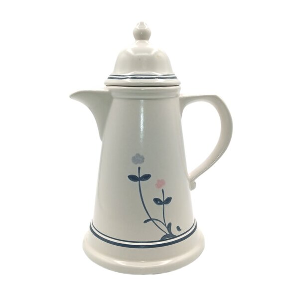 Pfaltzgraff Windsong Pitcher Vintage 80s 90s 48 oz Beverage Server Stoneware EUC